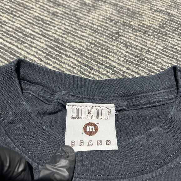 Vintage Y2K M&Ms Las Vegas Promo Food Candy T Shirt Size Medium Made In USA - Picture 4 of 7